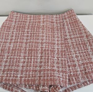 SHEIN Privé Plus Size Plaid Skort Size 12 (0XL)